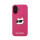 Karl Lagerfeld Silicone Choupette Head Print do iPhone 16 fuksja - 1278264 - zdjęcie 2